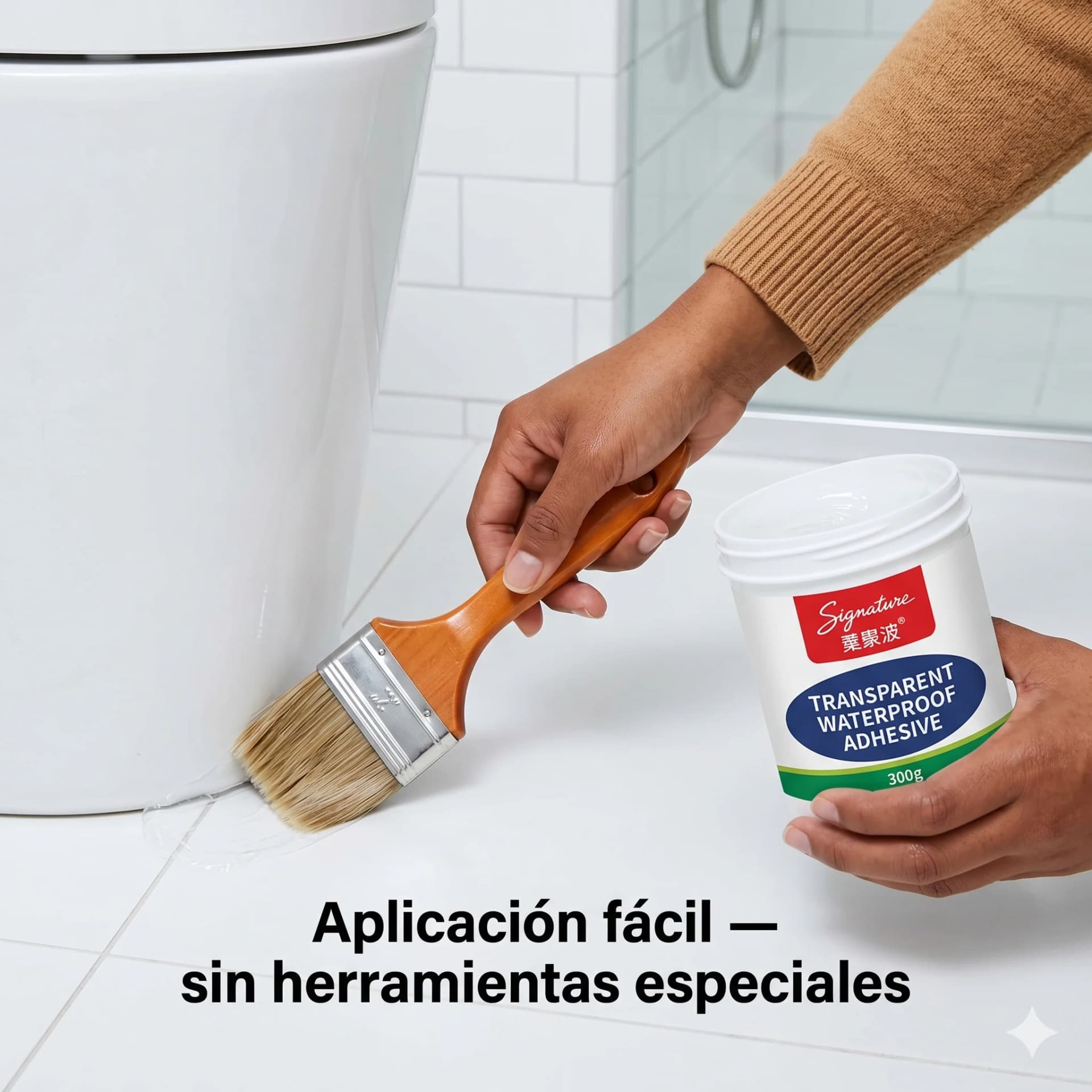 SELLADOR IMPERMEABILIZANTE TRANSPARENTE 🏠 — Sella goteras, grietas y filtraciones al instante sin albañil